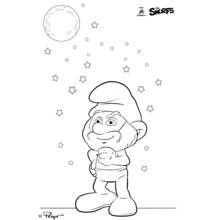 Coloriage Schtroumpfs (Dessins animés et séries animées) #34888 à imprimer et colorier