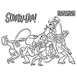 Coloriage à imprimer Scooby doo (Dessins animés et séries animées) #197010 pour enfants et adultes