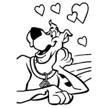 Coloriage Scooby doo (Dessins animés et séries animées) #31316 à imprimer et colorier