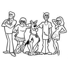 Dessins à colorier: Scooby doo - Coloriages à Imprimer Gratuits