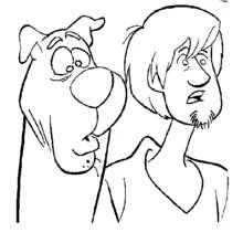 Coloriage Scooby doo (Dessins animés et séries animées) #31382 à imprimer et colorier