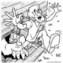 Coloriage Scooby doo (Dessins animés et séries animées) #31389 à imprimer et colorier