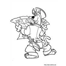 Dessin Scooby doo (Dessins animés et séries animées) #31394 à colorier pour petits et grands