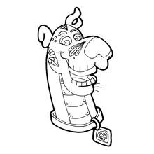 Dessin à colorier: Scooby doo (Dessins animés et séries animées) #31410 - Coloriages à Imprimer Gratuits