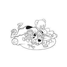 Joli coloriage Scooby doo (Dessins animés et séries animées) #31442, prêt à imprimer