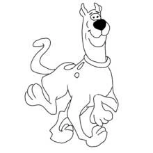 Coloriage Scooby doo (Dessins animés et séries animées) #31447 à imprimer et colorier