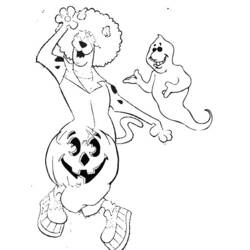 Dessin à colorier: Scooby doo (Dessins animés et séries animées) #31453 - Coloriages à Imprimer Gratuits