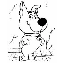 Dessin à colorier: Scooby doo (Dessins animés et séries animées) #31458 - Coloriages à Imprimer Gratuits
