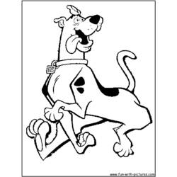 Dessin à colorier: Scooby doo (Dessins animés et séries animées) #31463 - Coloriages à Imprimer Gratuits