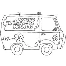 Dessin à colorier: Scooby doo (Dessins animés et séries animées) #31465 - Coloriages à Imprimer Gratuits