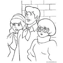 Coloriage Scooby doo (Dessins animés et séries animées) #31468 à imprimer et colorier