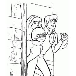 Page de coloriage Scooby doo (Dessins animés et séries animées) #31481, gratuite à imprimer