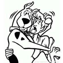 Coloriage Scooby doo (Dessins animés et séries animées) #31486 à imprimer et colorier