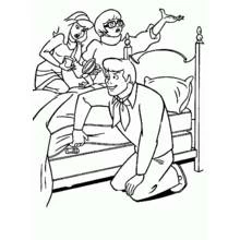 Coloriage Scooby doo (Dessins animés et séries animées) #31500 à imprimer et colorier