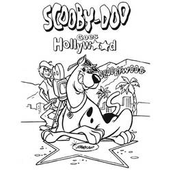 Dessin à colorier: Scooby doo (Dessins animés et séries animées) #31545 - Coloriages à Imprimer Gratuits