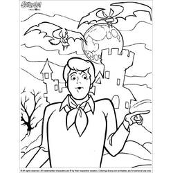 Dessin à colorier: Scooby doo (Dessins animés et séries animées) #31550 - Coloriages à Imprimer Gratuits