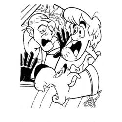 Dessin à colorier: Scooby doo (Dessins animés et séries animées) #31557 - Coloriages à Imprimer Gratuits
