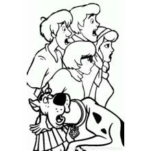 Coloriage imprimable Scooby doo (Dessins animés et séries animées) #31567 à colorier gratuitement