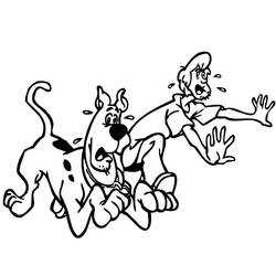 Dessin à colorier: Scooby doo (Dessins animés et séries animées) #31569 - Coloriages à Imprimer Gratuits