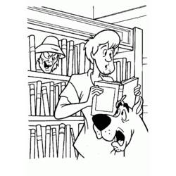 Coloriage Scooby doo (Dessins animés et séries animées) #31576 à imprimer et colorier