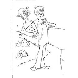 Page de coloriage Scooby doo (Dessins animés et séries animées) #31585, gratuite à imprimer