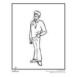 Dessin à colorier: Scooby doo (Dessins animés et séries animées) #31597 - Coloriages à Imprimer Gratuits
