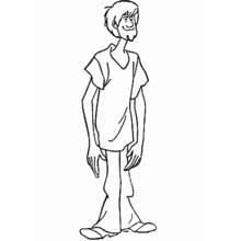 Dessin à colorier: Scooby doo (Dessins animés et séries animées) #31601 - Coloriages à Imprimer Gratuits