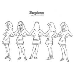 Dessin à colorier: Scooby doo (Dessins animés et séries animées) #31635 - Coloriages à Imprimer Gratuits