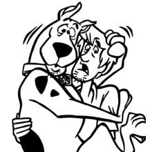 Dessin à colorier: Scooby doo (Dessins animés et séries animées) #31664 - Coloriages à Imprimer Gratuits
