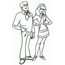 Coloriage Scooby doo (Dessins animés et séries animées) #31672 à imprimer et colorier