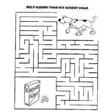Coloriage Scooby doo (Dessins animés et séries animées) #31681 à imprimer et colorier