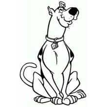 Dessin à colorier: Scooby doo (Dessins animés et séries animées) #31694 - Coloriages à Imprimer Gratuits