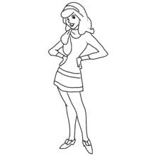 Dessin à colorier: Scooby doo (Dessins animés et séries animées) #31732 - Coloriages à Imprimer Gratuits