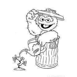 Dessin à colorier: Sesame street (Dessins animés et séries animées) #32081 - Coloriages à Imprimer Gratuits