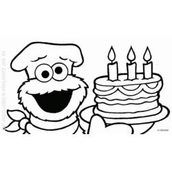 Dessin à colorier: Sesame street (Dessins animés et séries animées) #32084 - Coloriages à Imprimer Gratuits