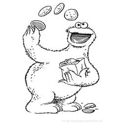 Dessin à colorier: Sesame street (Dessins animés et séries animées) #32101 - Coloriages à Imprimer Gratuits