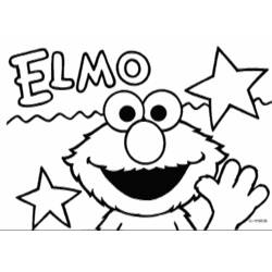 Dessin à colorier: Sesame street (Dessins animés et séries animées) #32102 - Coloriages à Imprimer Gratuits
