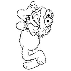 Dessin à colorier: Sesame street (Dessins animés et séries animées) #32109 - Coloriages à Imprimer Gratuits