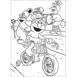 Dessin à colorier: Sesame street (Dessins animés et séries animées) #32159 - Coloriages à Imprimer Gratuits