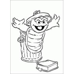 Dessin à colorier: Sesame street (Dessins animés et séries animées) #32164 - Coloriages à Imprimer Gratuits