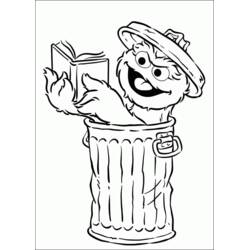 Dessin à colorier: Sesame street (Dessins animés et séries animées) #32175 - Coloriages à Imprimer Gratuits