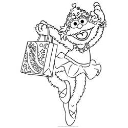 Dessin à colorier: Sesame street (Dessins animés et séries animées) #32191 - Coloriages à Imprimer Gratuits