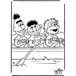 Dessin à colorier: Sesame street (Dessins animés et séries animées) #32193 - Coloriages à Imprimer Gratuits