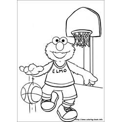 Dessin à colorier: Sesame street (Dessins animés et séries animées) #32199 - Coloriages à Imprimer Gratuits