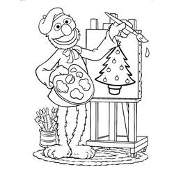 Dessin à colorier: Sesame street (Dessins animés et séries animées) #32227 - Coloriages à Imprimer Gratuits