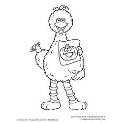 Dessin à colorier: Sesame street (Dessins animés et séries animées) #32244 - Coloriages à Imprimer Gratuits