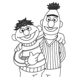 Dessin à colorier: Sesame street (Dessins animés et séries animées) #32260 - Coloriages à Imprimer Gratuits