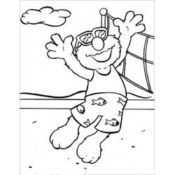 Dessin à colorier: Sesame street (Dessins animés et séries animées) #32276 - Coloriages à Imprimer Gratuits