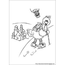 Dessin à colorier: Sesame street (Dessins animés et séries animées) #32326 - Coloriages à Imprimer Gratuits