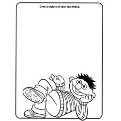 Dessin à colorier: Sesame street (Dessins animés et séries animées) #32339 - Coloriages à Imprimer Gratuits
